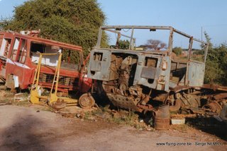 Véhicules d’intervention cannibalisés